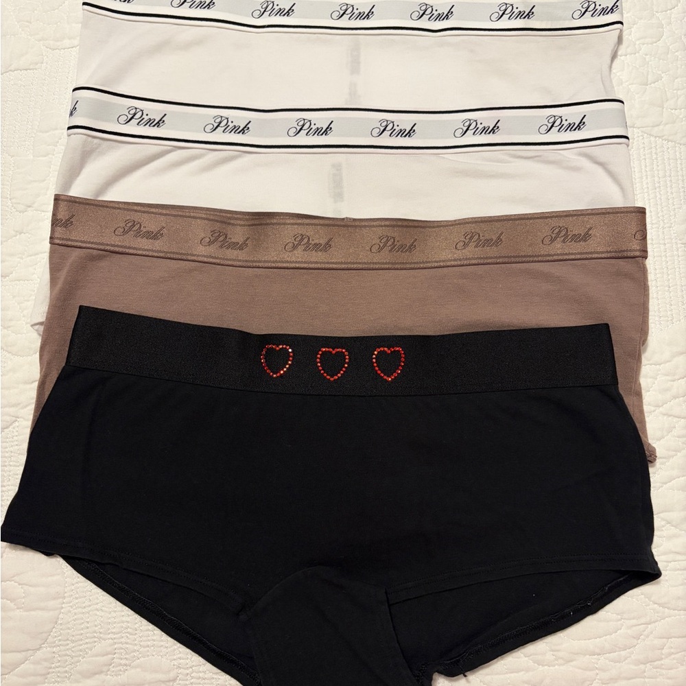 Victoria's Secret Pink Boyshorts Set